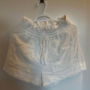 Linen women's shorts